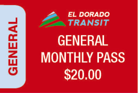 General Local Monthly Pass